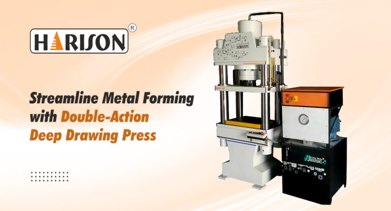 Double Action Deep Drawing Press for Precise Metal Forming
